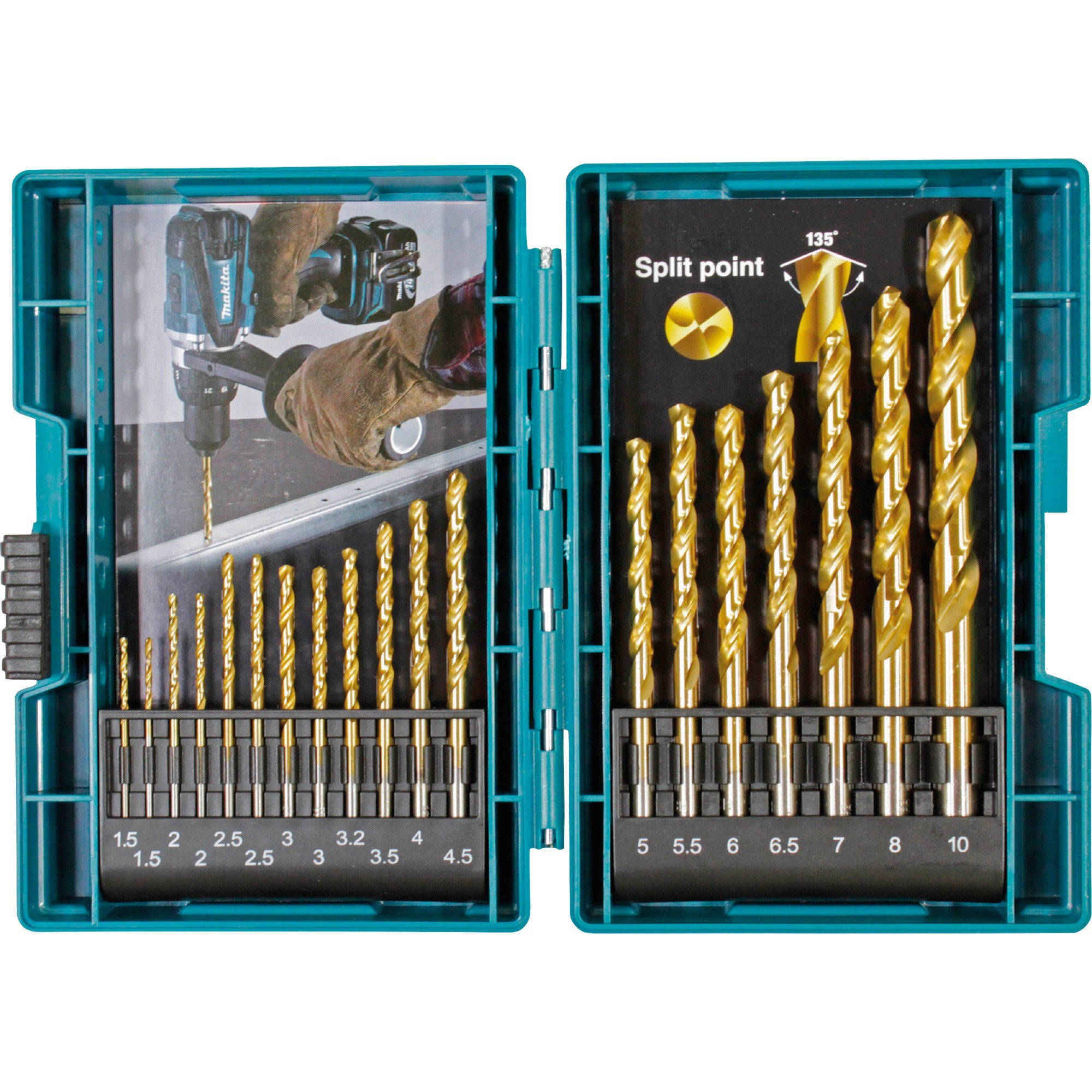 Makita Bohrer- und Bitset Makita Metallbohrer-Set