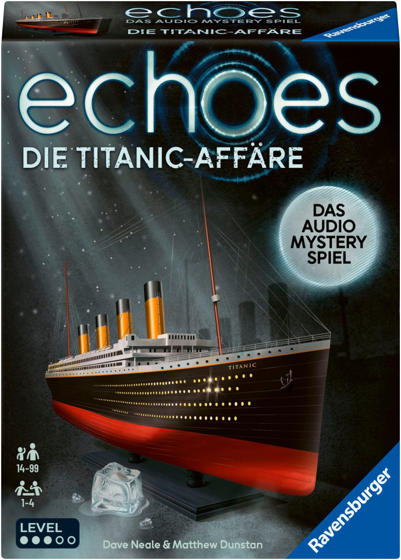 Ravensburger Spiel echoes, Die Titanic-Affäre, Gesellschaftsspiel,