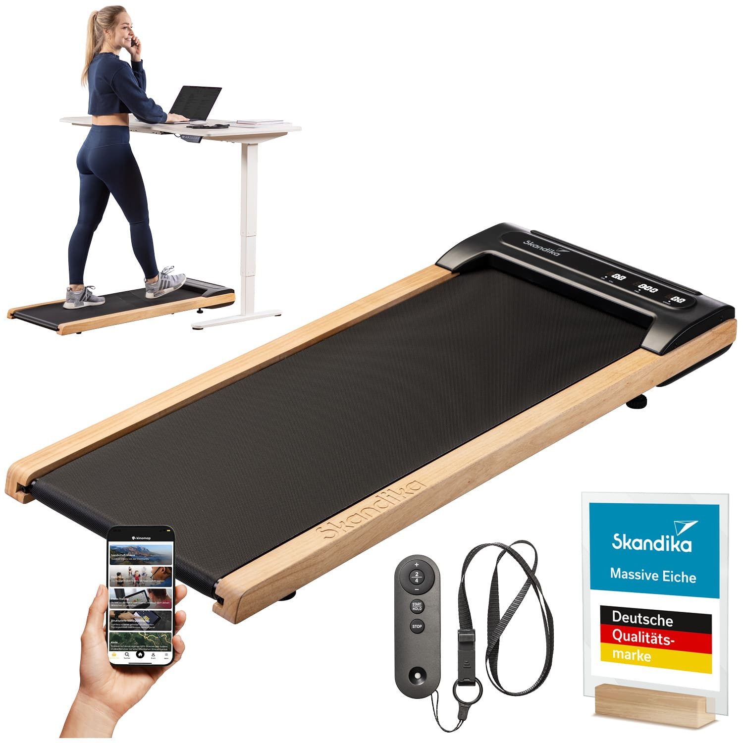 Skandika Laufband Walking Pad Nordik, Laufband