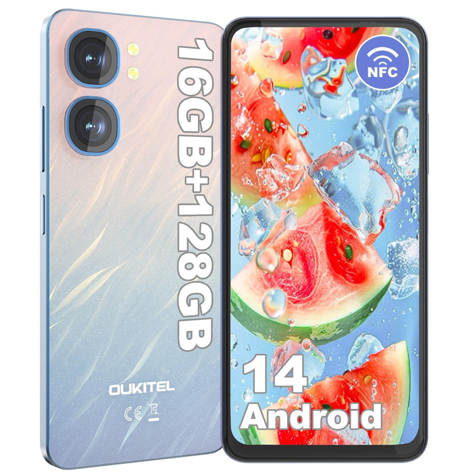 OUKITEL C58 Android 14 Ohne Vertrag