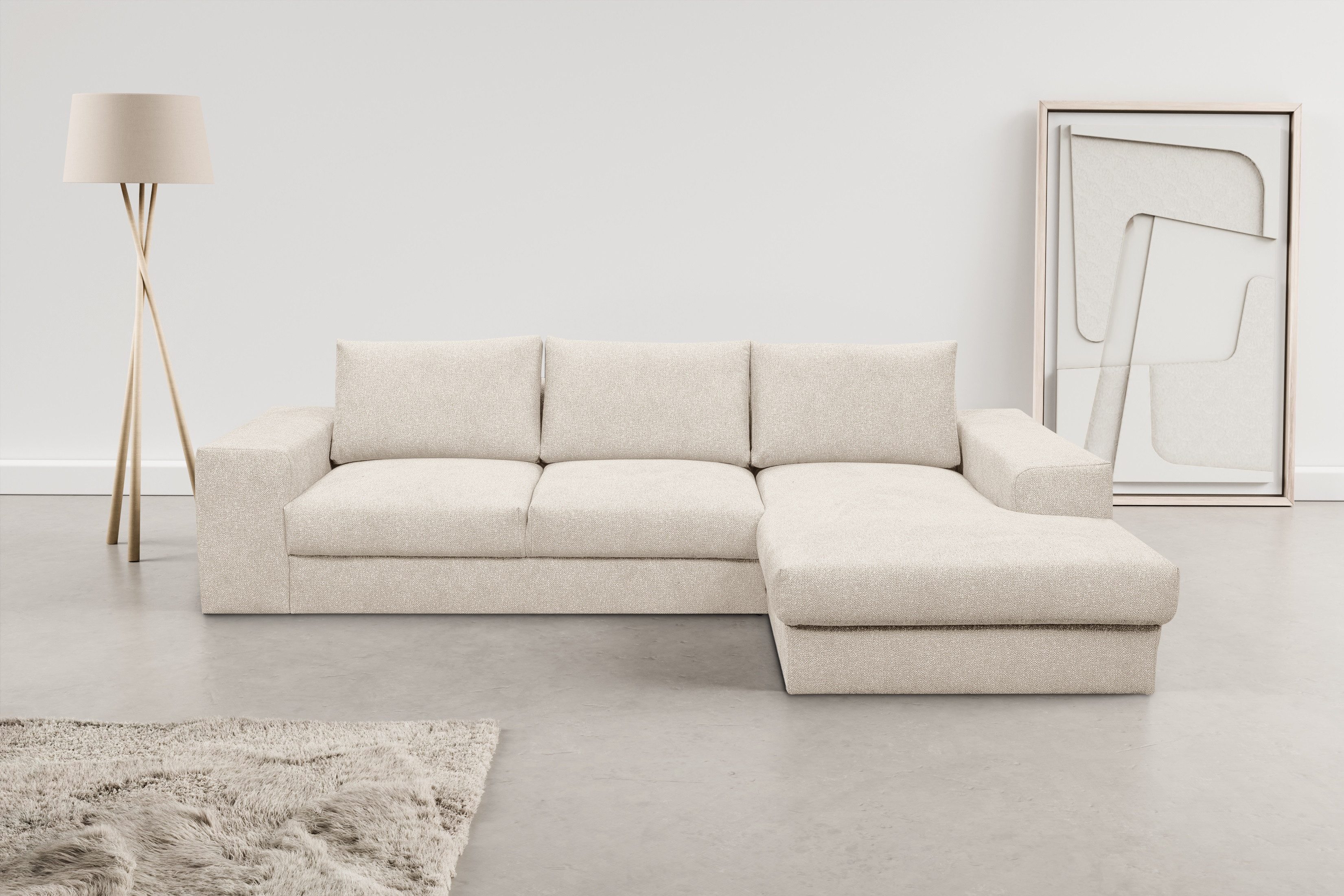 WERK2 Ecksofa Rozzana Design Ecksofa mit