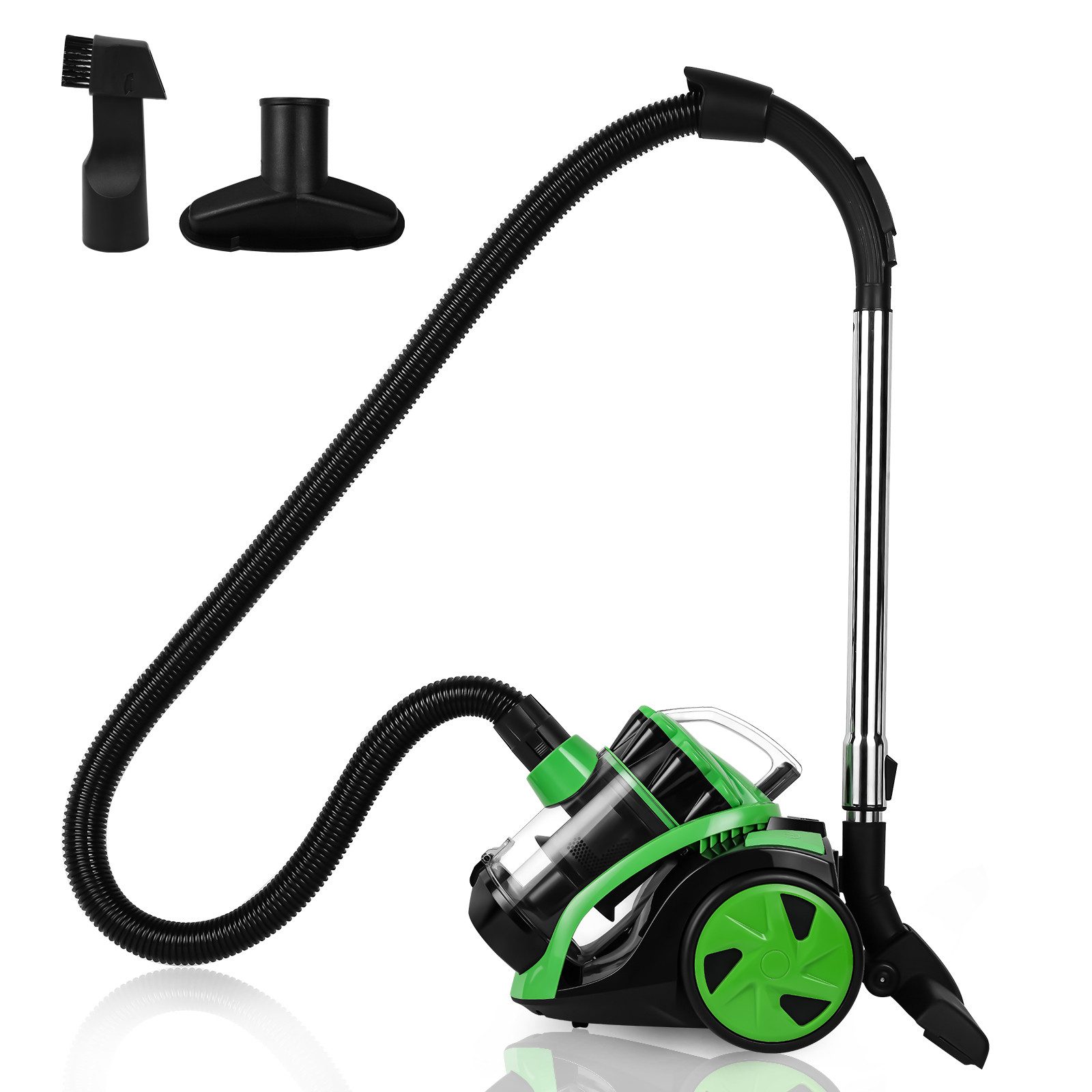 Clanmacy Bodenstaubsauger Staubsauger Bodenstaubsauger 3L, beutellos,Waschbarer