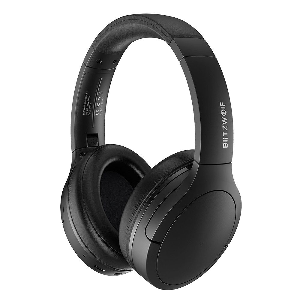 BLiTZWOLF On-Ear-Kopfhörer (Kabelloses Headset bluetooth Kopfhörer