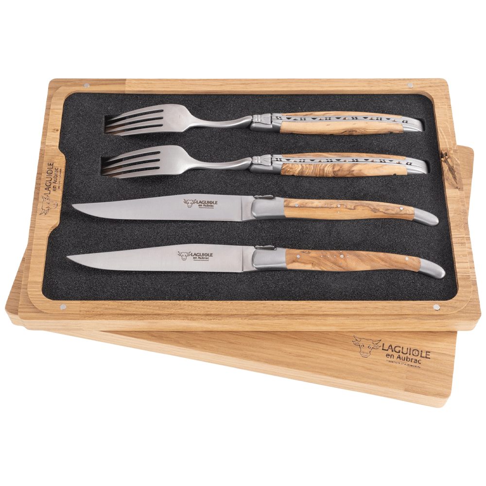 Laguiole en Aubrac Besteck-Set Besteck (4-tlg),
