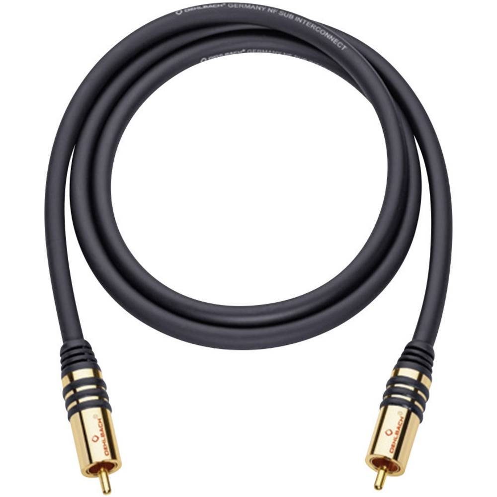 Oehlbach Subwoofer Cinch-Kabel Audio- & Video-Kabel,