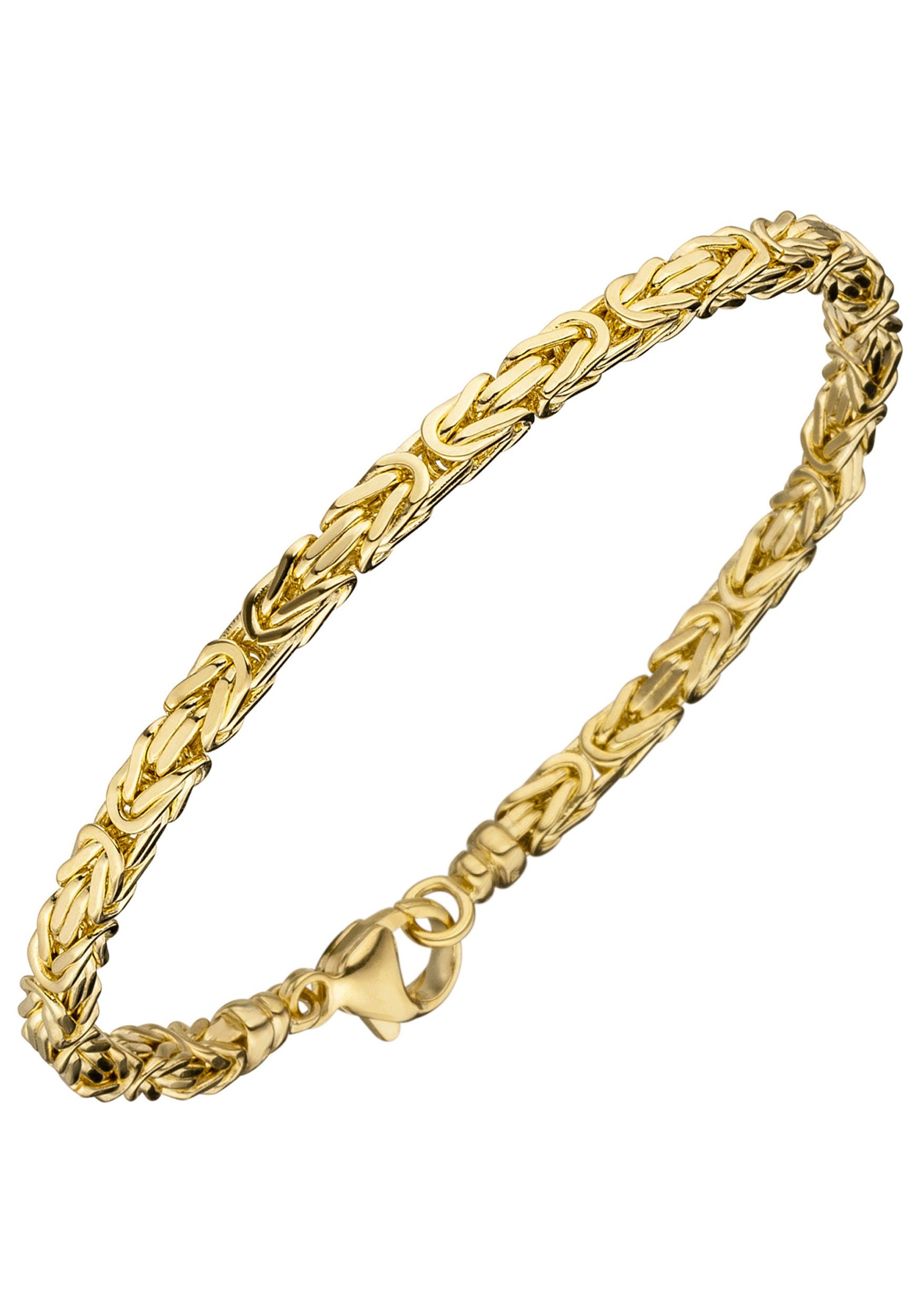 JOBO Goldarmband, Königsarmband 585 Gold massiv