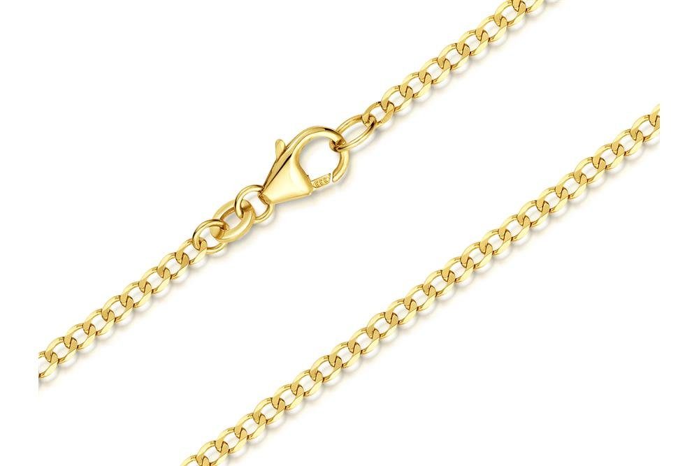 Silberkettenstore Goldkette Panzerkette 2mm - Stärke