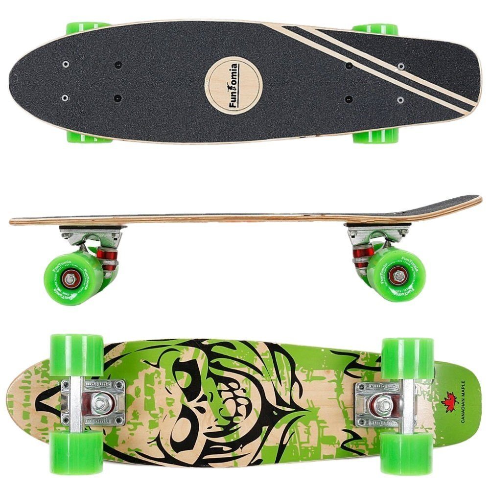 FunTomia Miniskateboard Mini-Board Skateboard mit Mach1