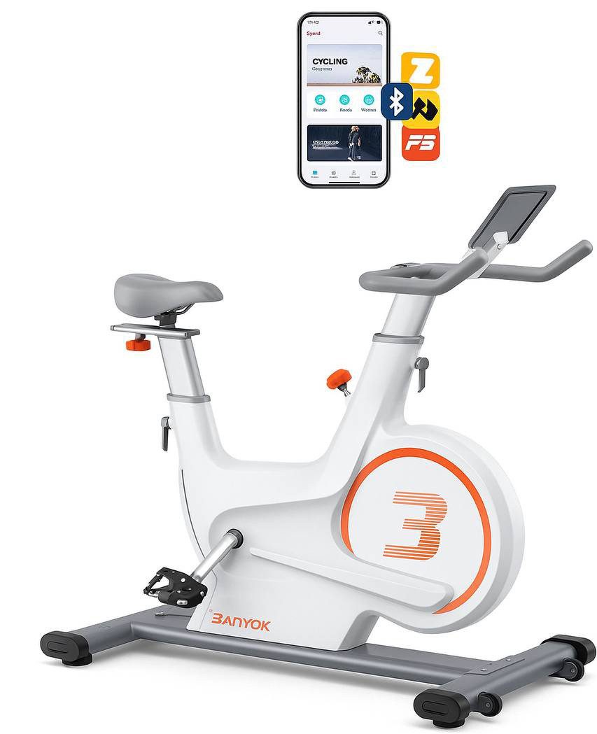 Diyarts Heimtrainer (Indoor Bike mit App-Steuerung,