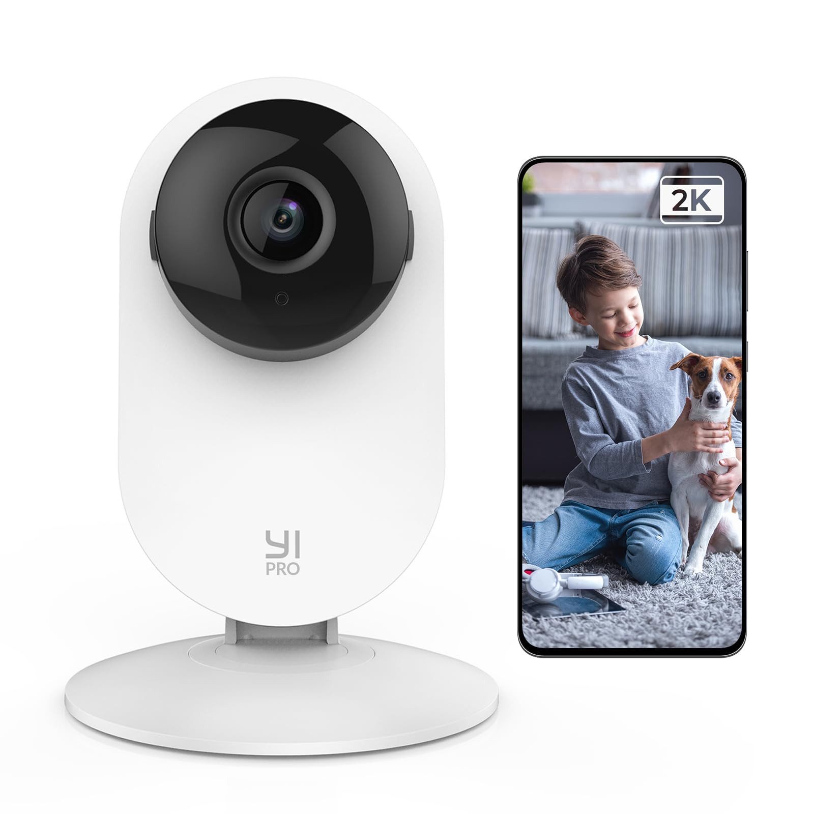 YI Überwachungskamera 2K Überwachungskamera Innen WLAN
