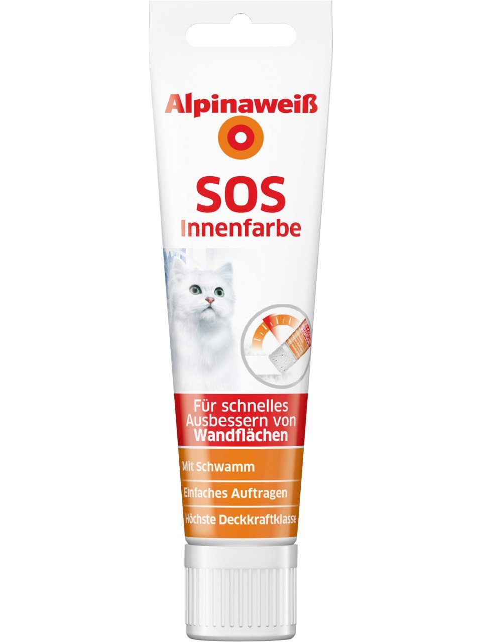 Alpina Wandfarbe Alpinaweiß SOS Innenfarbe 100