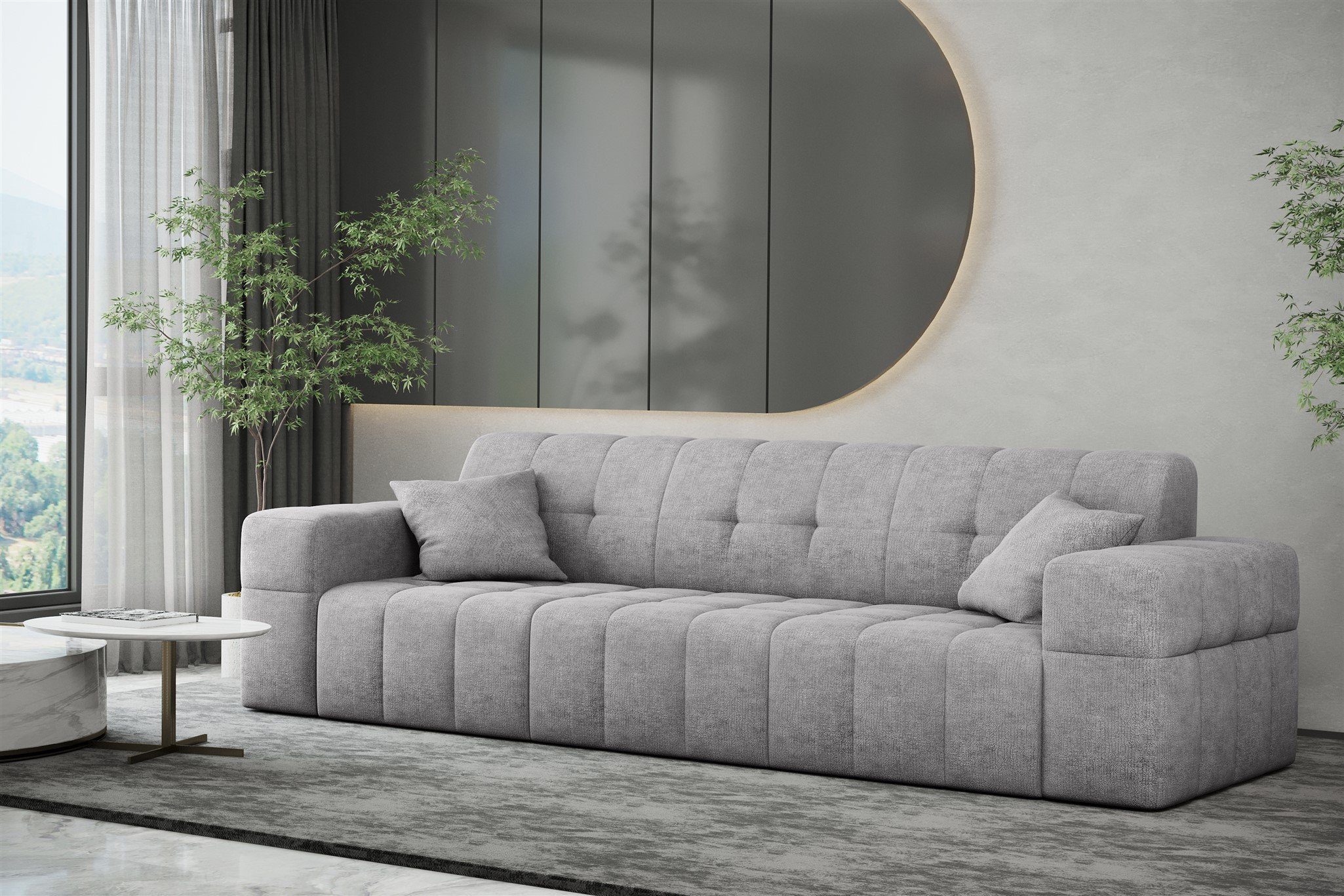 Fun Möbel Sofa Sofa Designer-Sofa NANCY