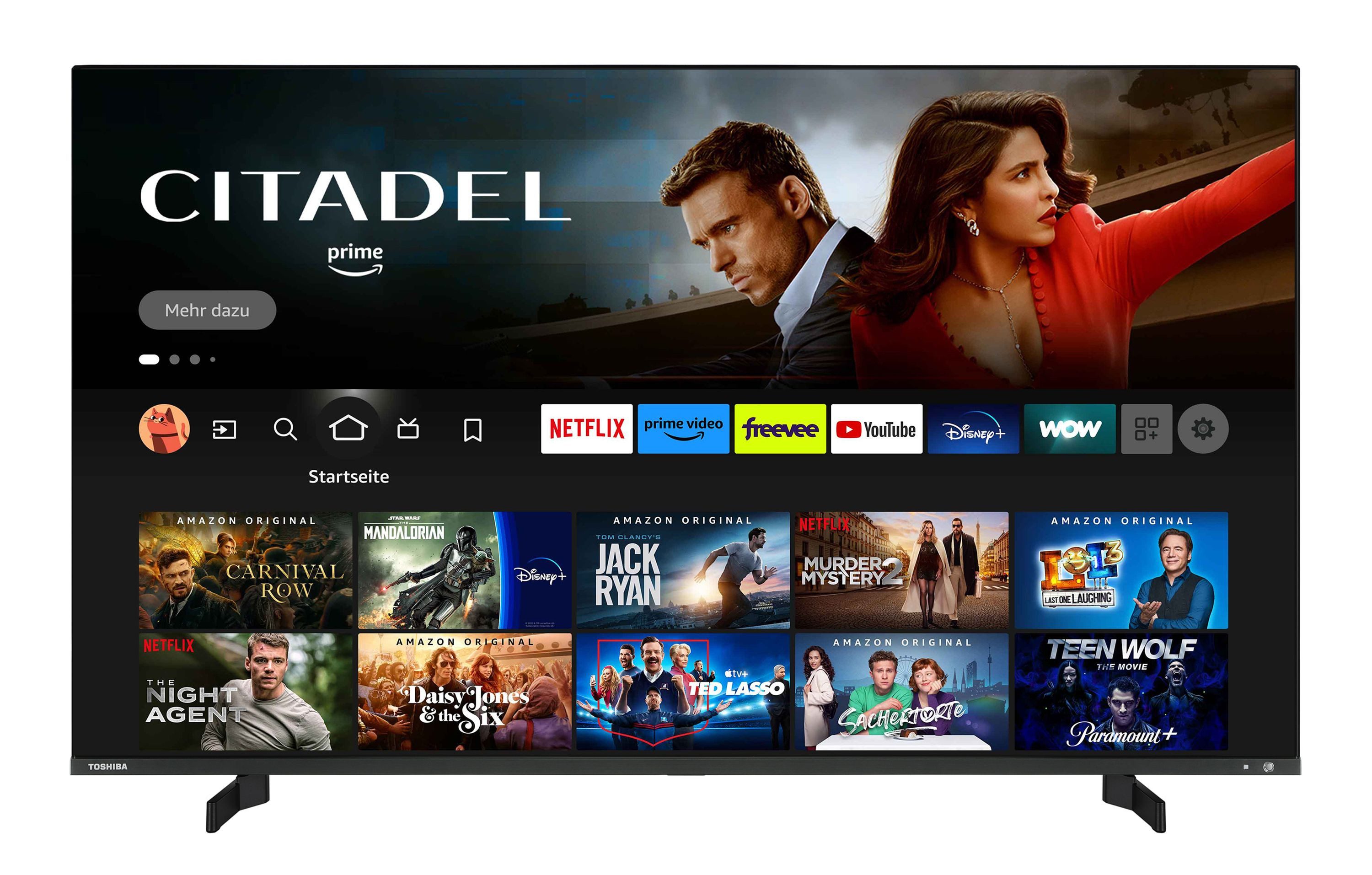 Toshiba 50QF5D63DA QLED-Fernseher (126 cm/50 Zoll,