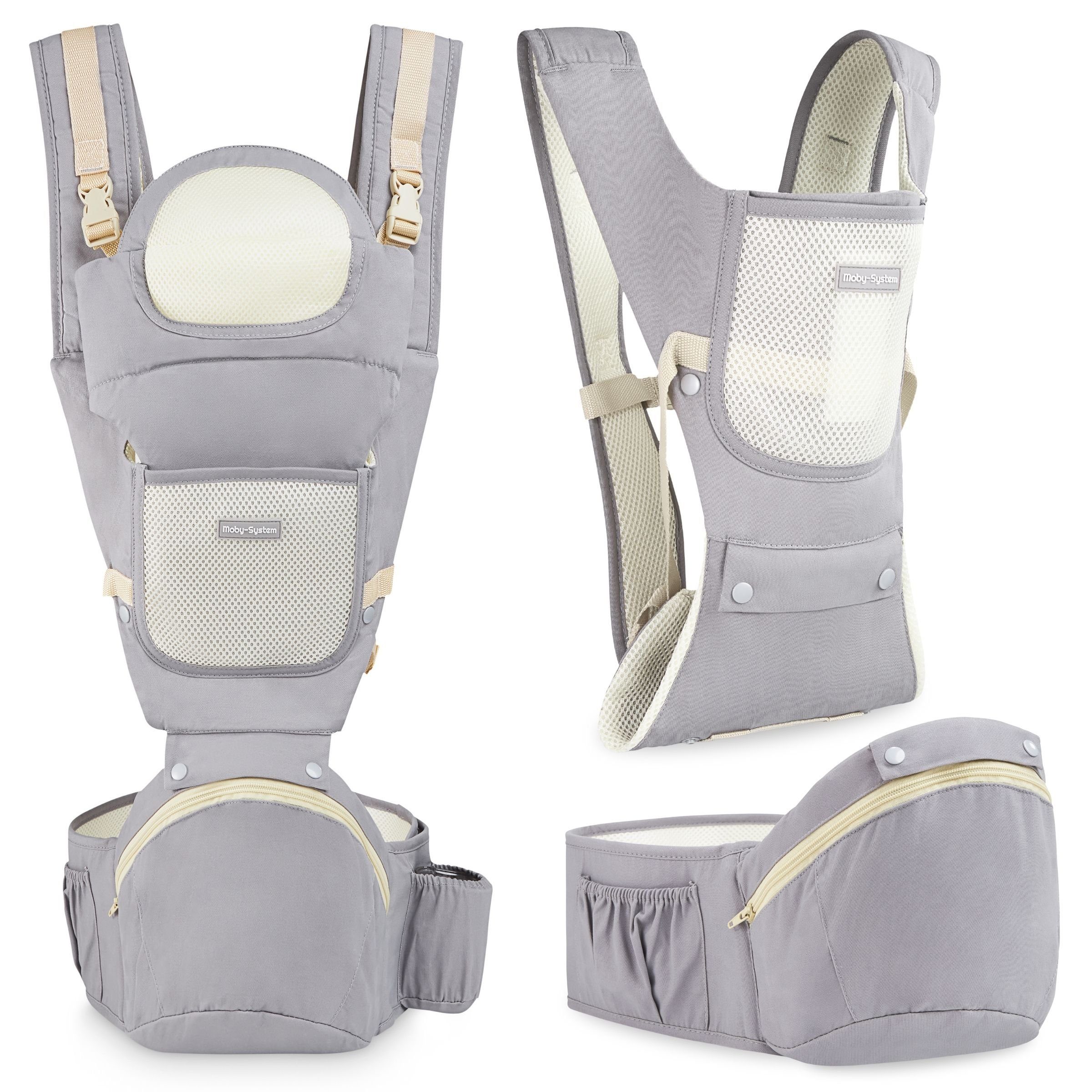 Moby-System Babytrage Ergonomische Babytrage - AMY