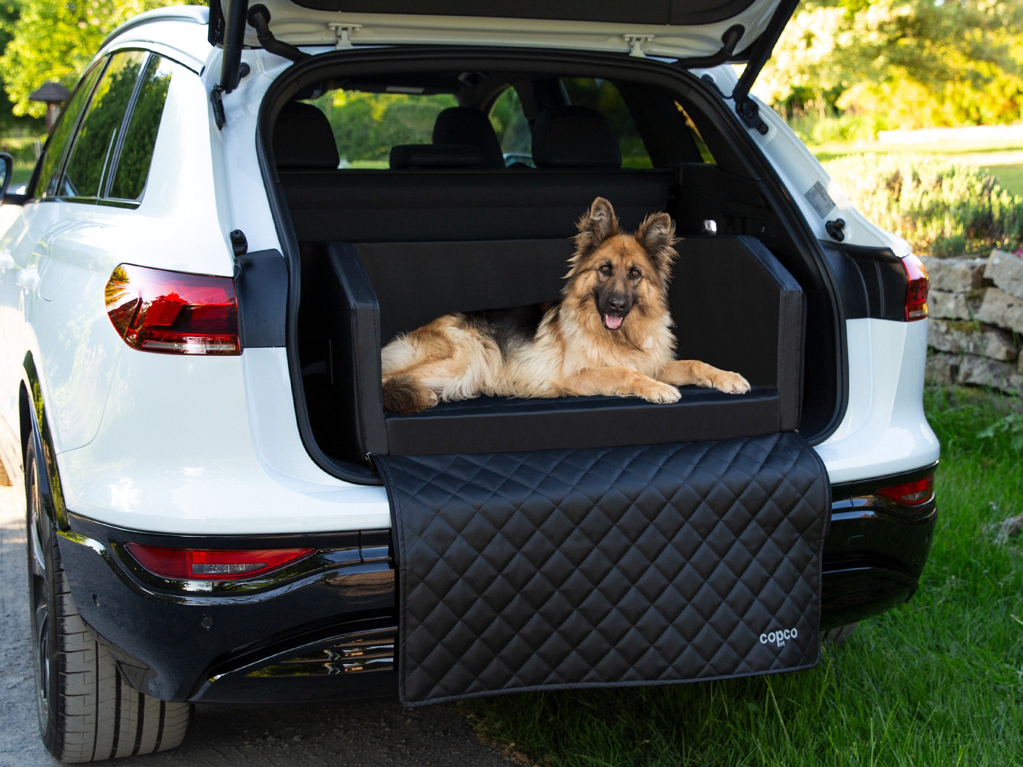 CopcoPet Tier-Autobett Travel Bed Hunde Reisebett