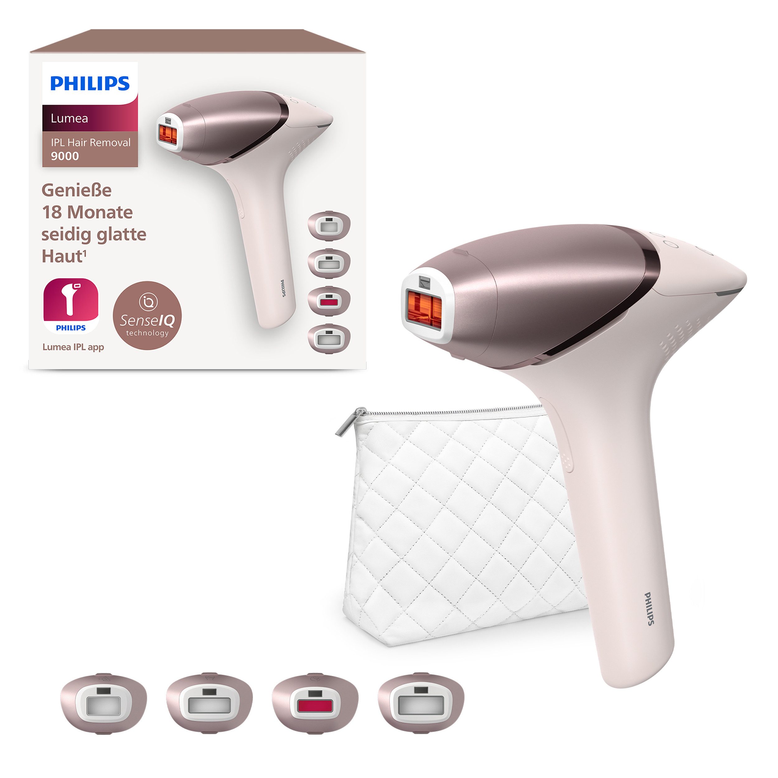 Philips IPL-Haarentferner Lumea S9000 BRI958/00, 450.000