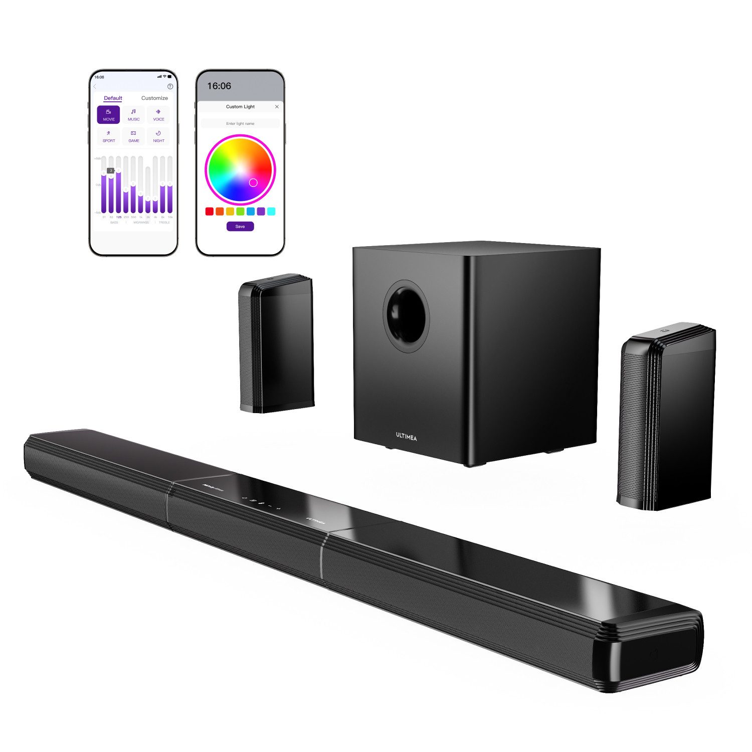 Ultimea Apollo S90 Soundbar 9.1-Kanal Dolby