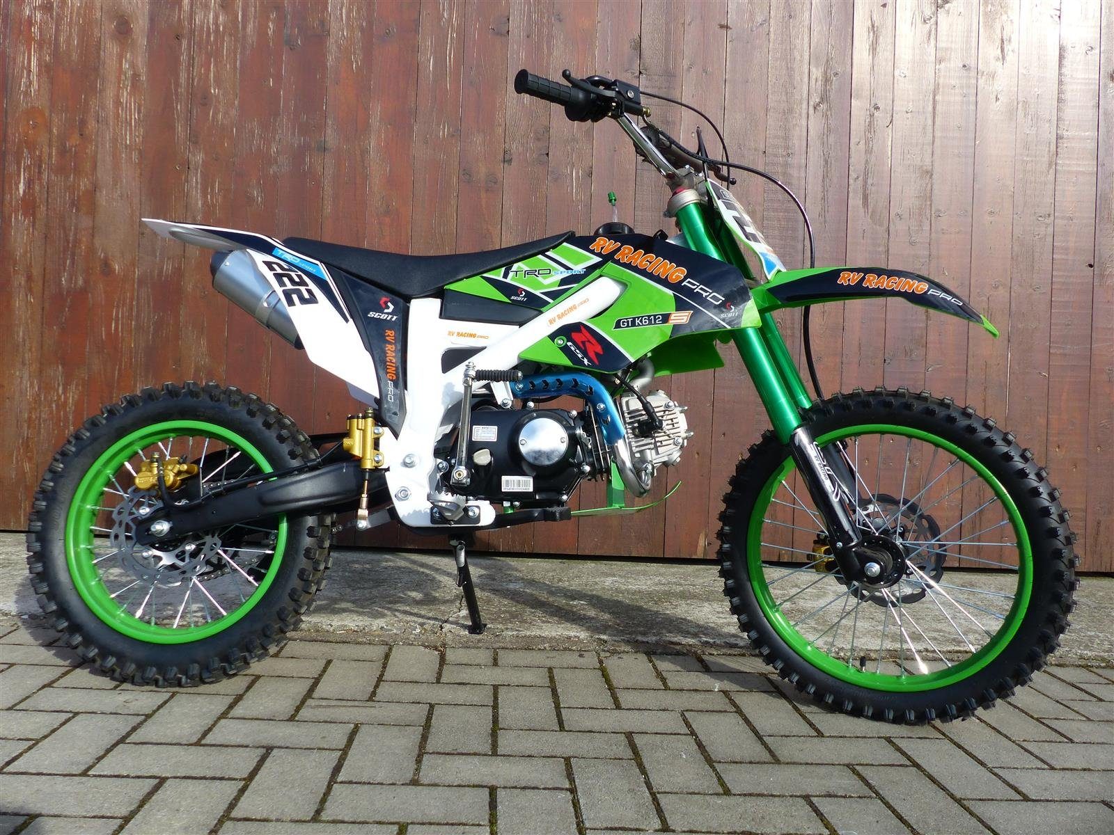 KXD Dirt-Bike 125ccm Dirtbike Pitbike 612