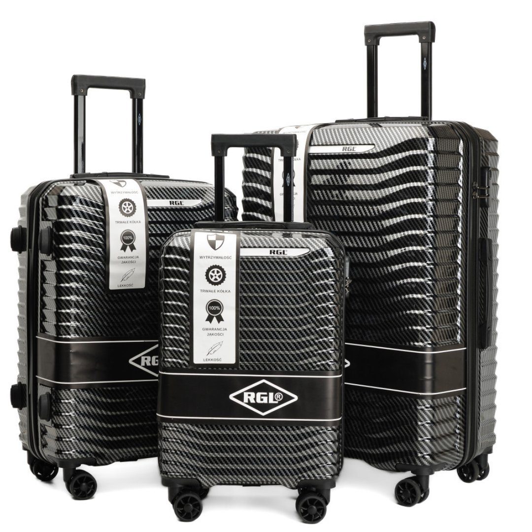 nm_trade Koffer Reisekoffer Hartschalenkoffer Trolley aus