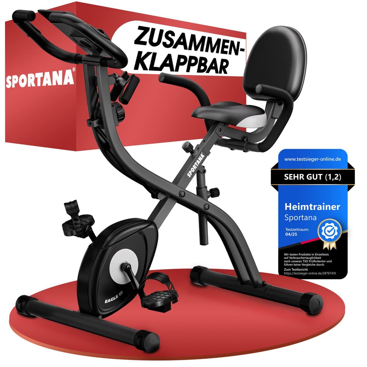 Sportana Heimtrainer, Heimtrainer Eagle 3 klappbar
