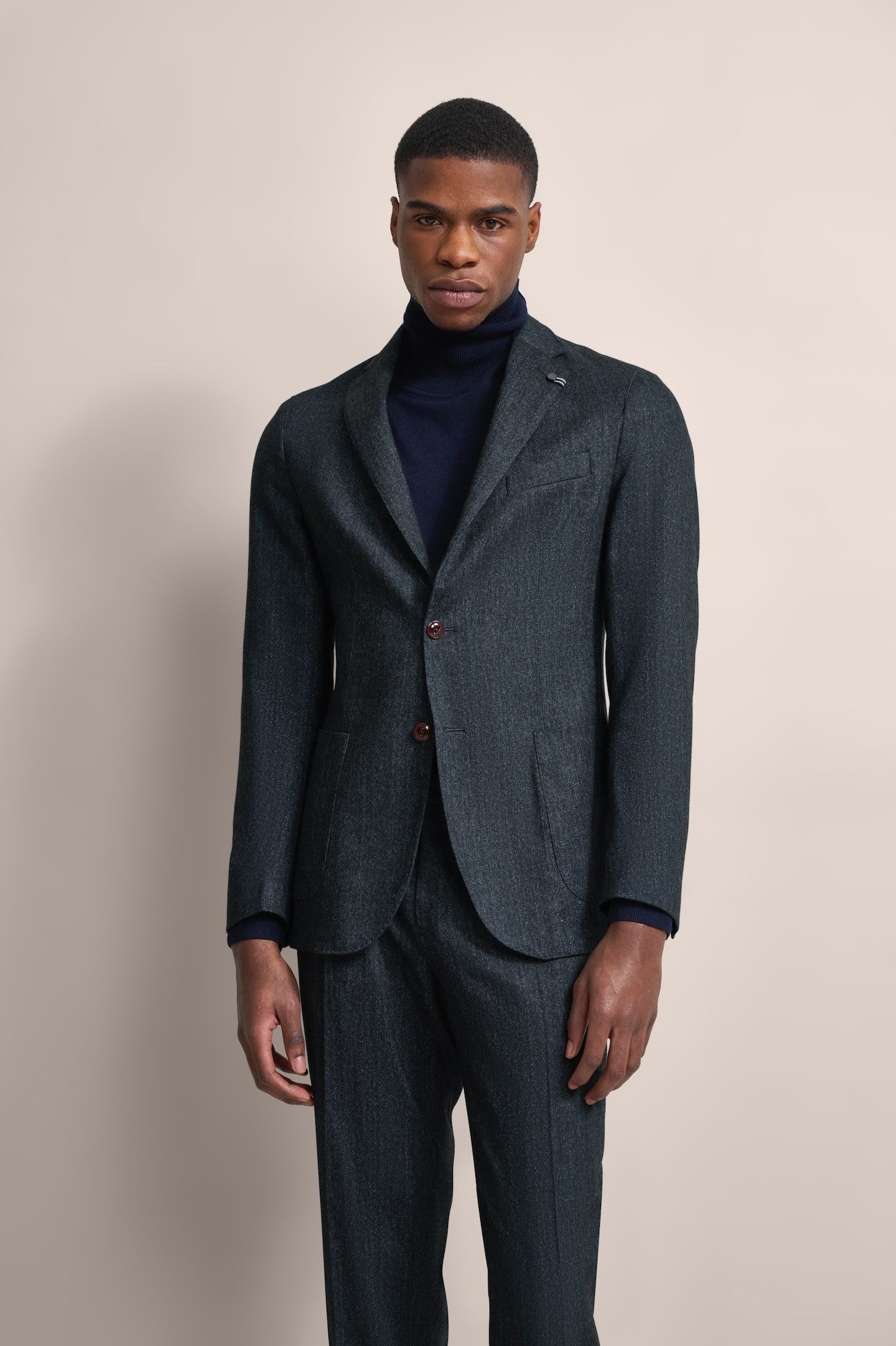 bugatti Sakko mit runden Schultern