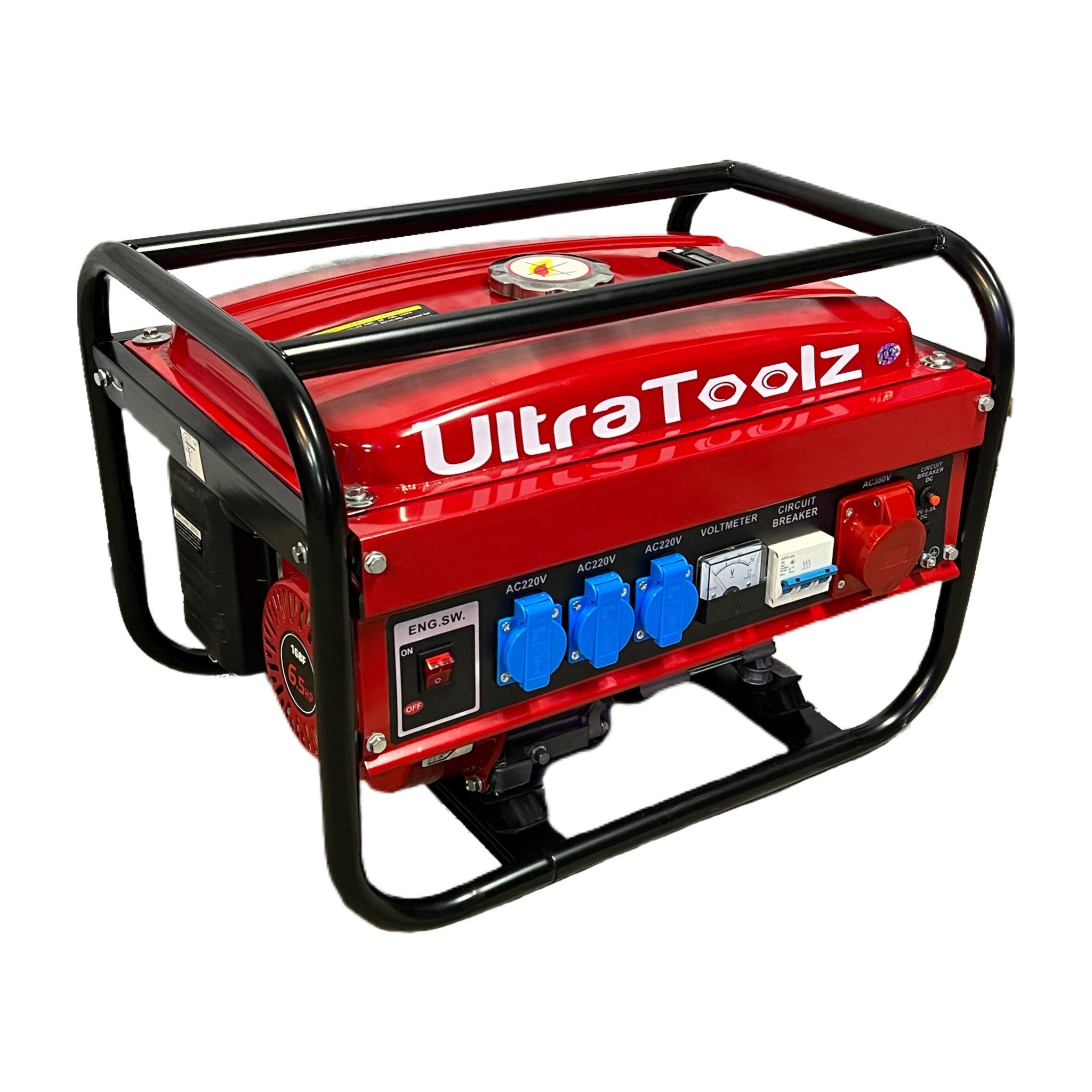 UltraToolz Stromerzeuger Stromgenerator W8500 Benzin Stromerzeuger
