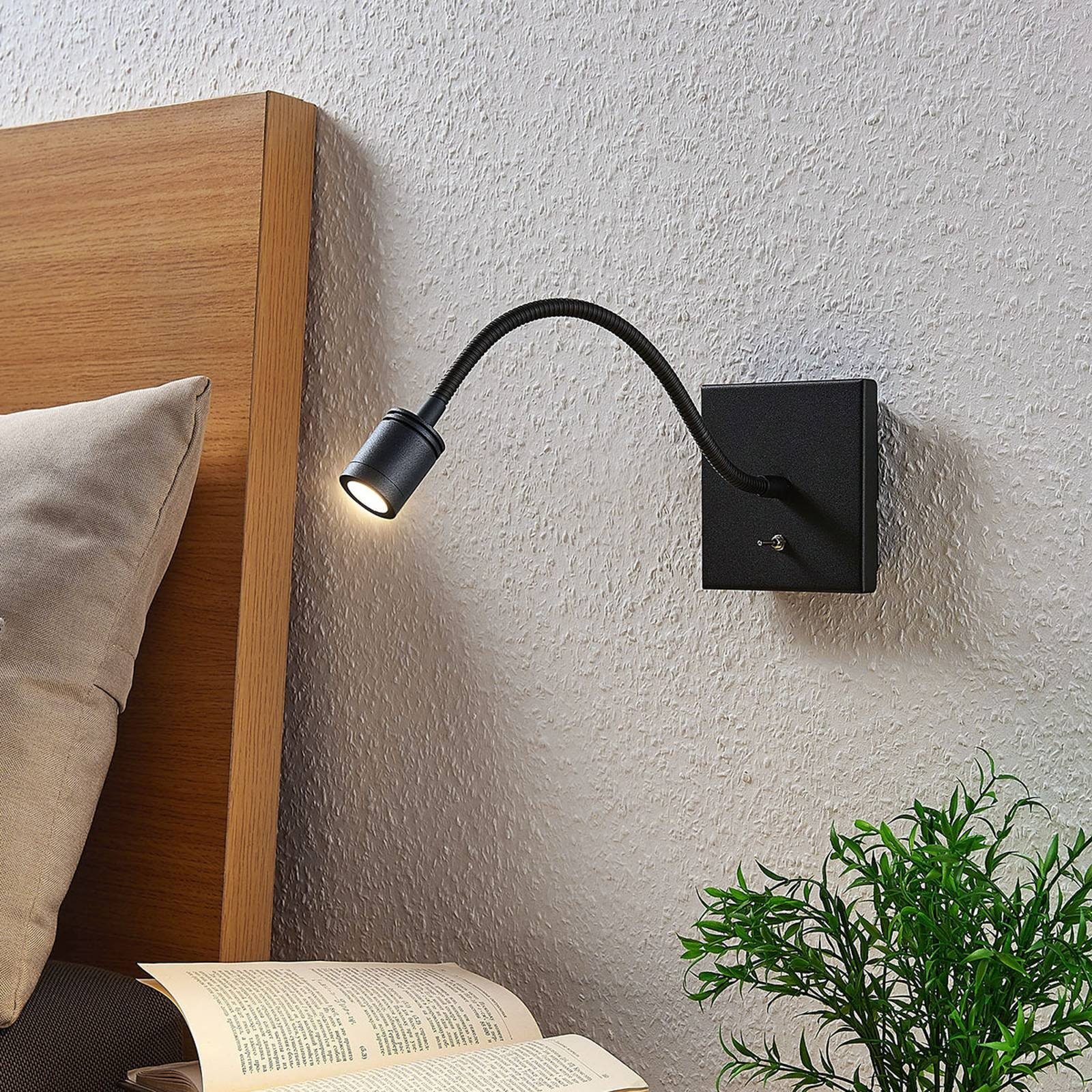 Lindby LED Wandleuchte Mayar, LED-Lampen, warmweiß,