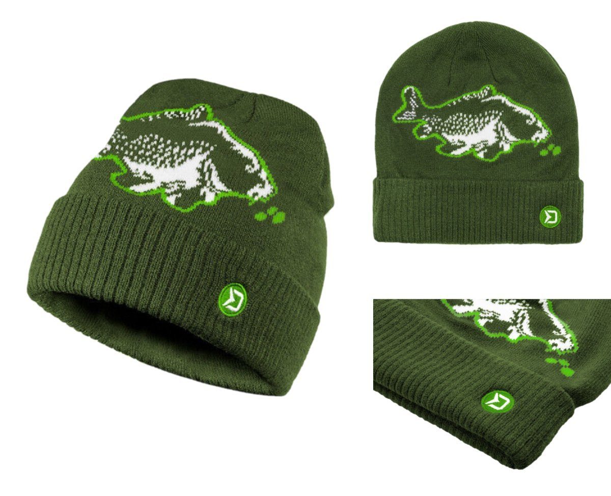 Delphin.sk Strickmütze Wintermütze WINTER CARPER Karpfen
