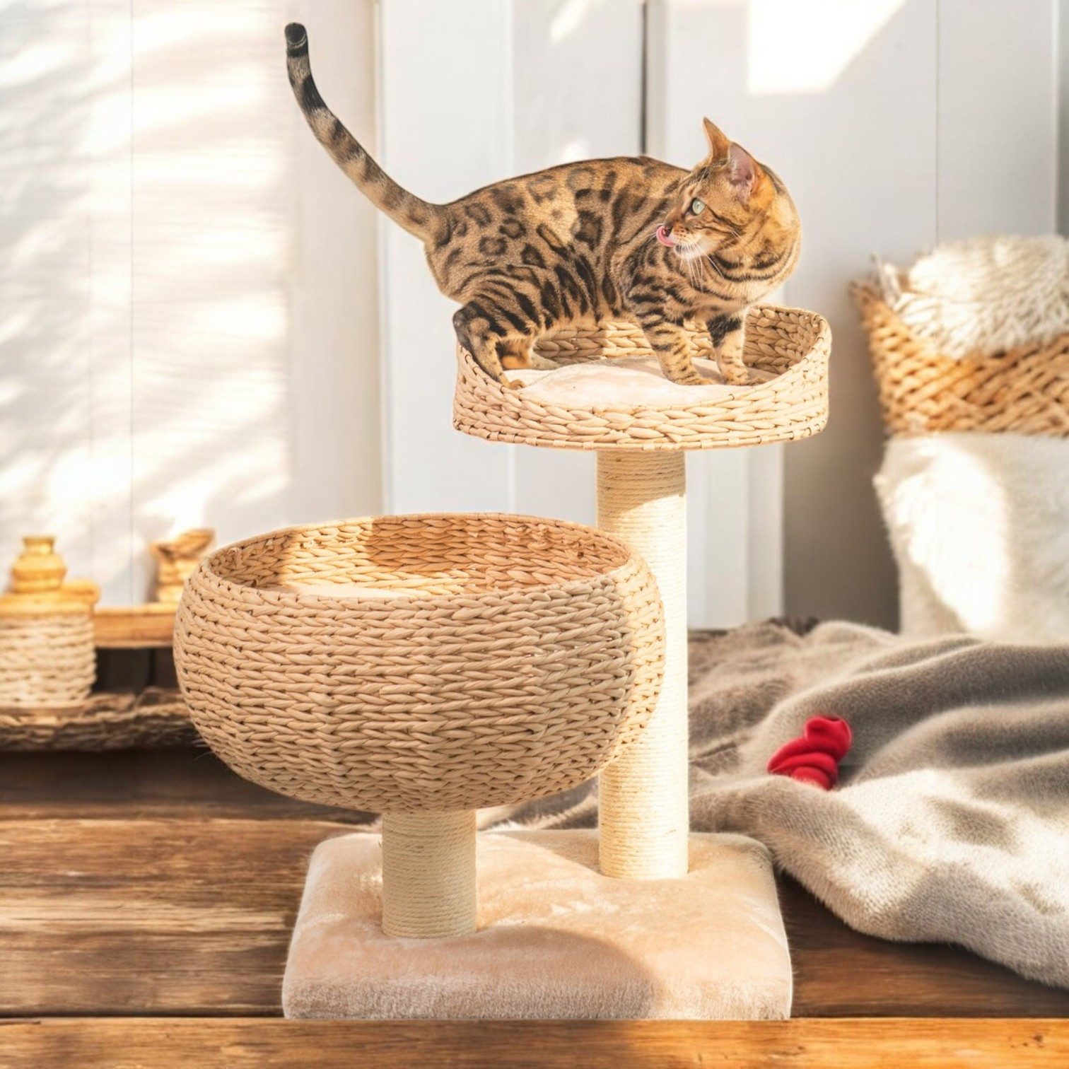 Liszton Kratzbaum Kratzbaum Banana Leaf mit