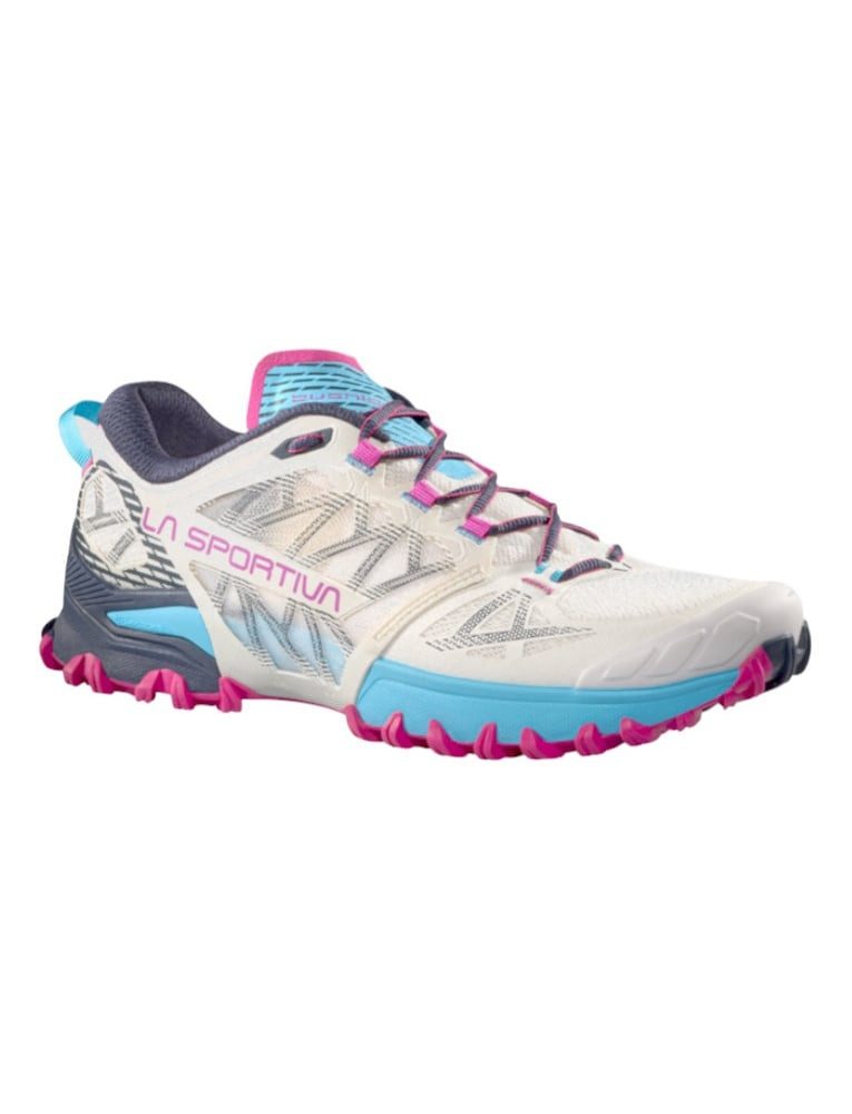 La Sportiva Trail-Laufschuhe Bushido III hellgrau/blau/violett