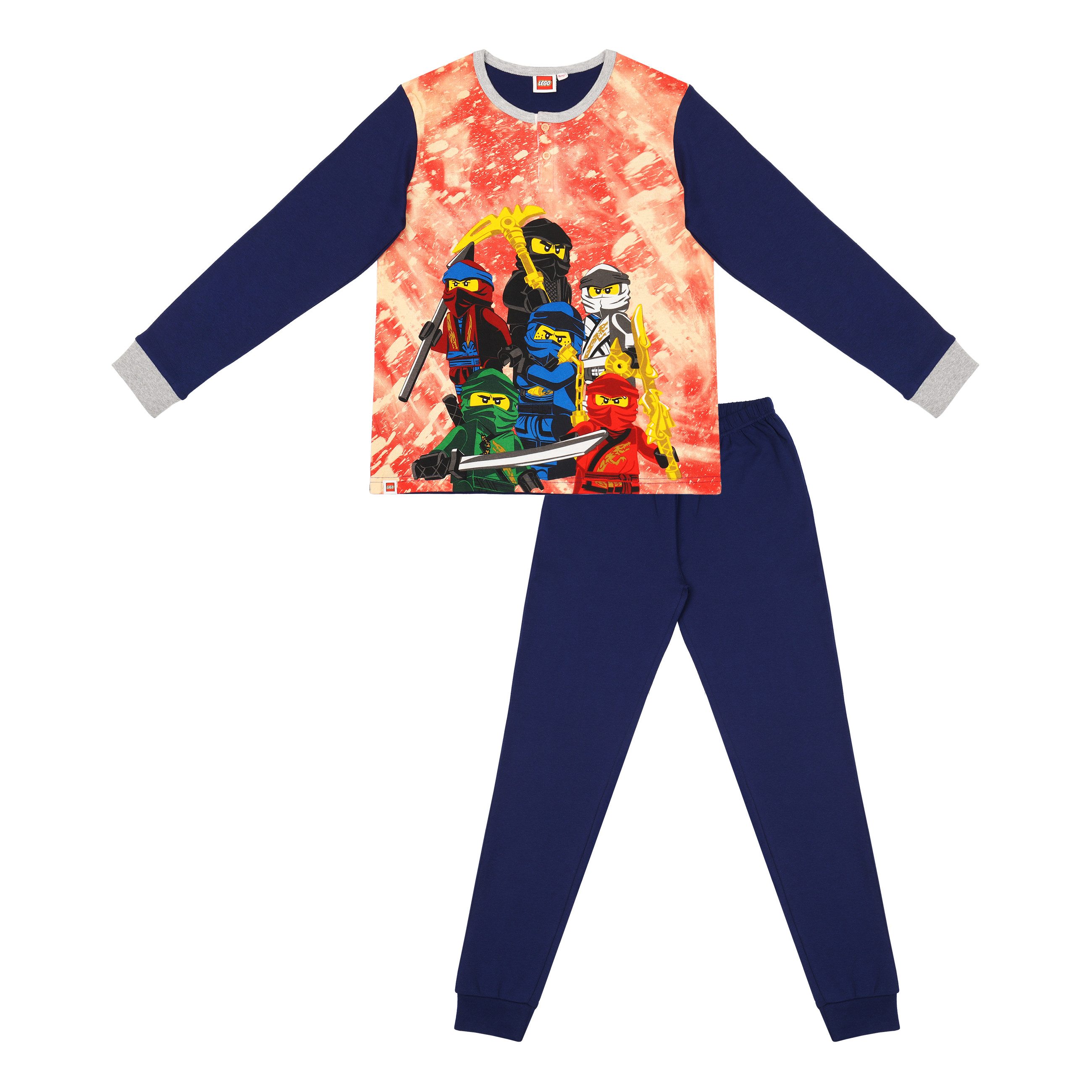 LEGO® Pyjama LEGO Ninjago Schlafanzug Pyjama