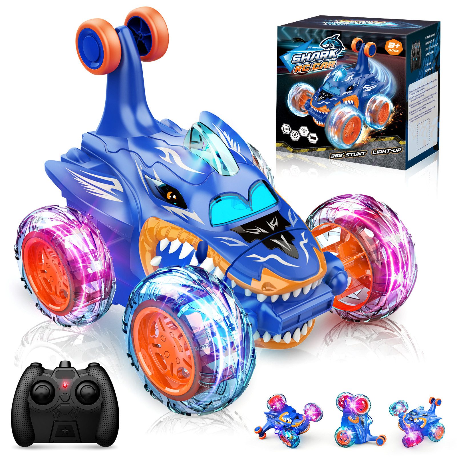 Frentree Spielzeug-Auto Ferngesteuertes Auto, Spielzeug Hai