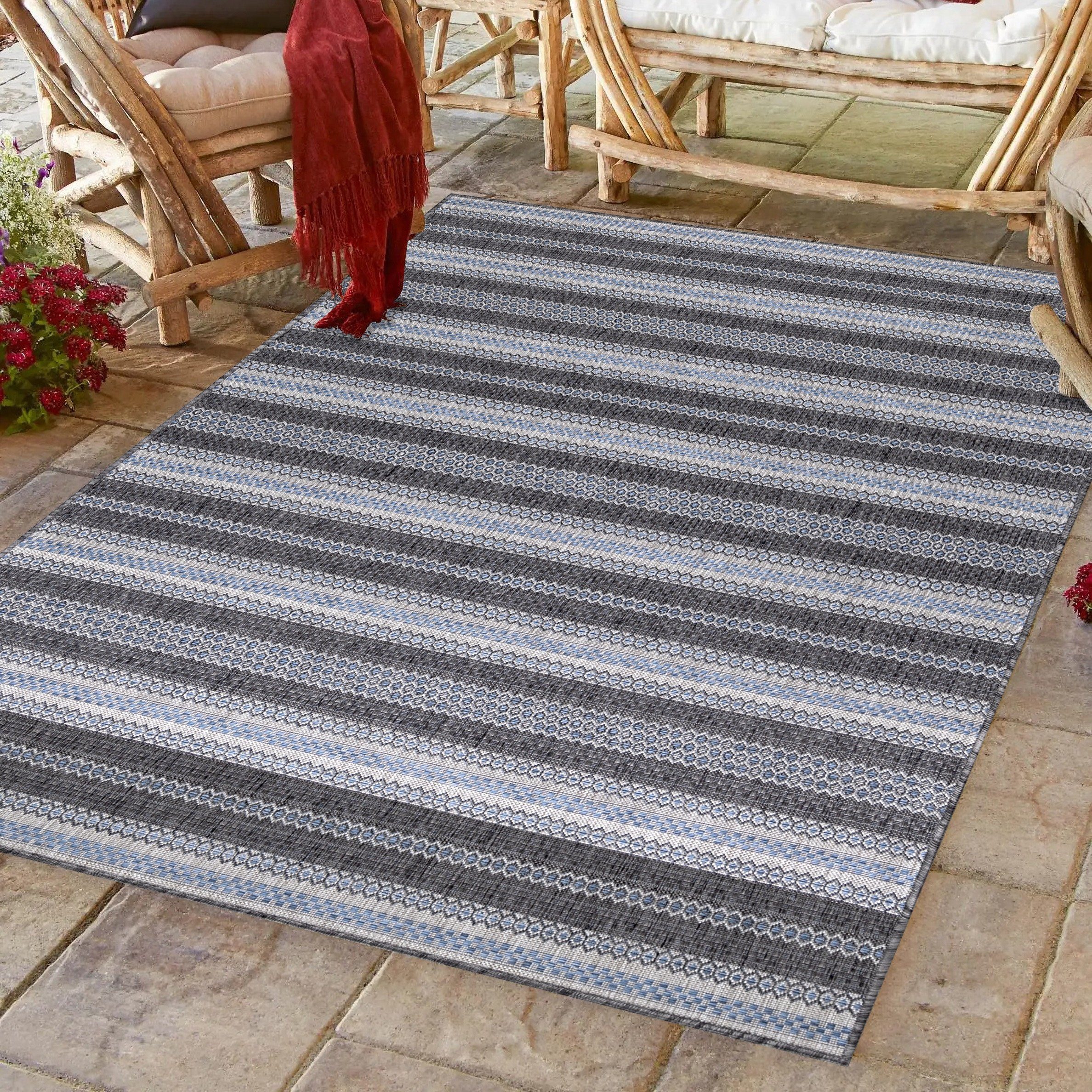 Ayyildiz Teppiche Outdoorteppich SUNNY 4411, rechteckig,
