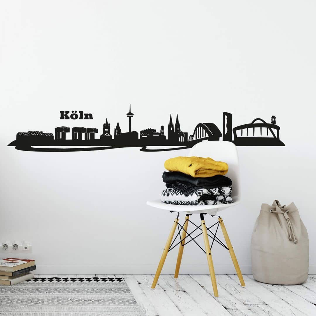 K&L Wall Art Wandtattoo Stadt Wandtattoo