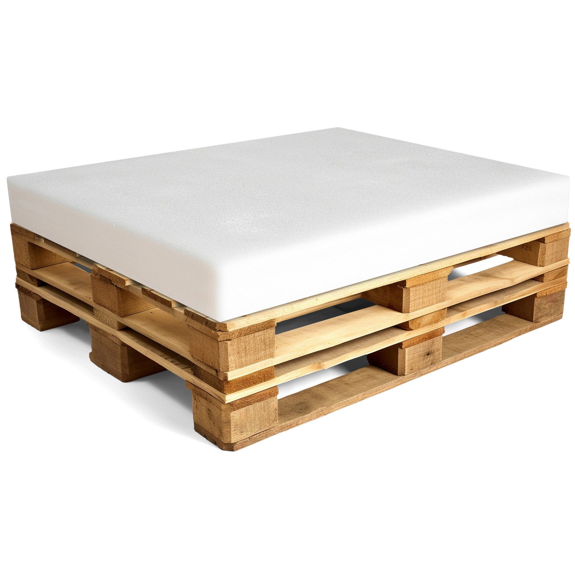Amazinggirl Palettenkissen Schaumstoffplatte, Palettenkissen 120x80, Keilkissen,