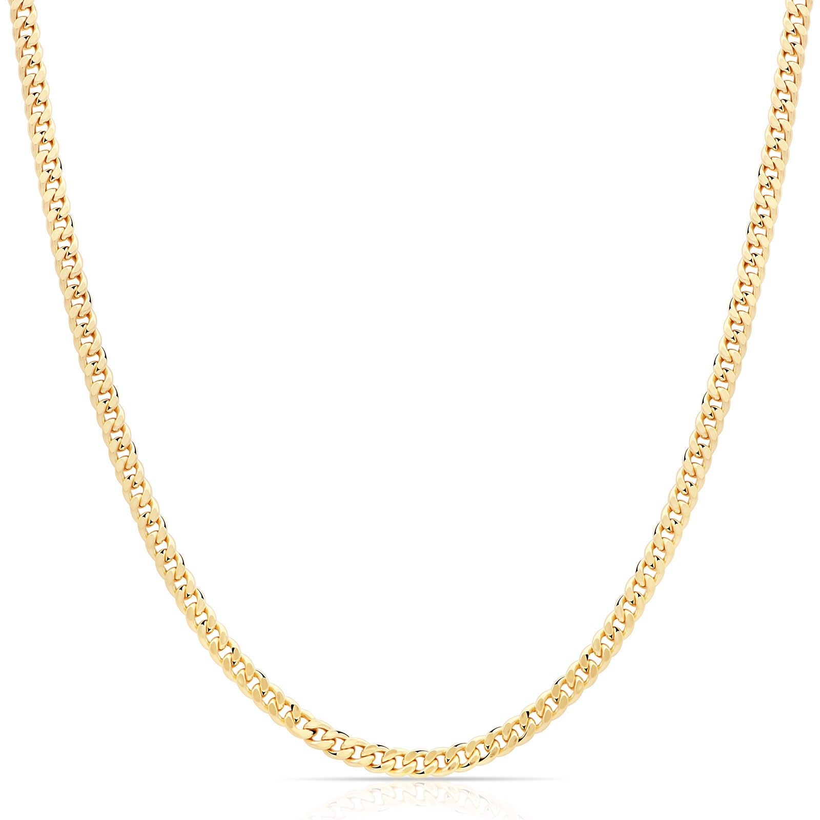 Tony Fein Goldkette Panzerkette 3mm 750er