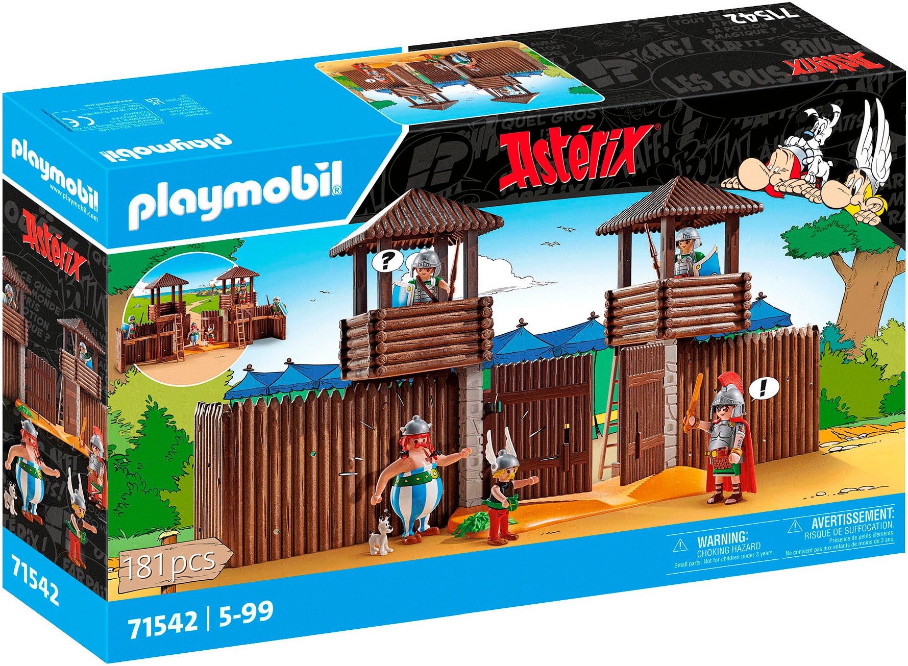 Playmobil® Römerlager (71542), Asterix Konstruktions-Spielset, (181