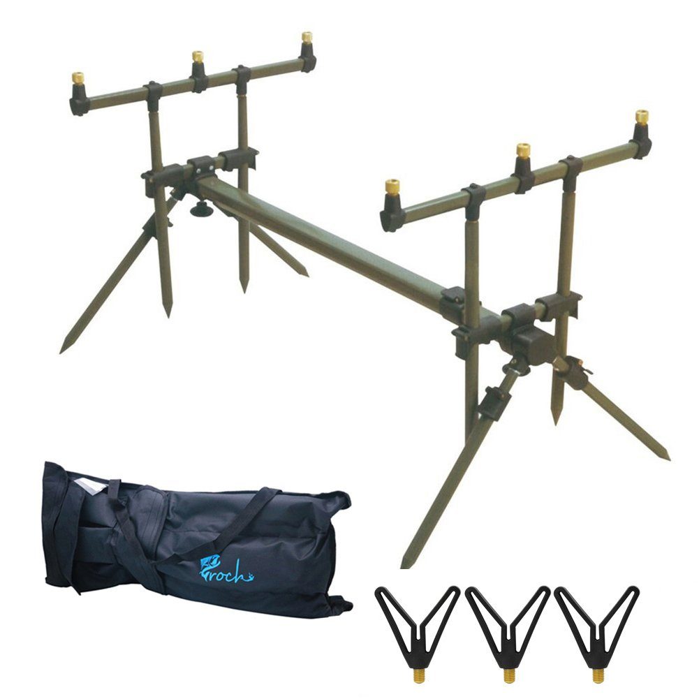 Croch Rutenhalter Rod Pod, (1-tlg., Aluminium