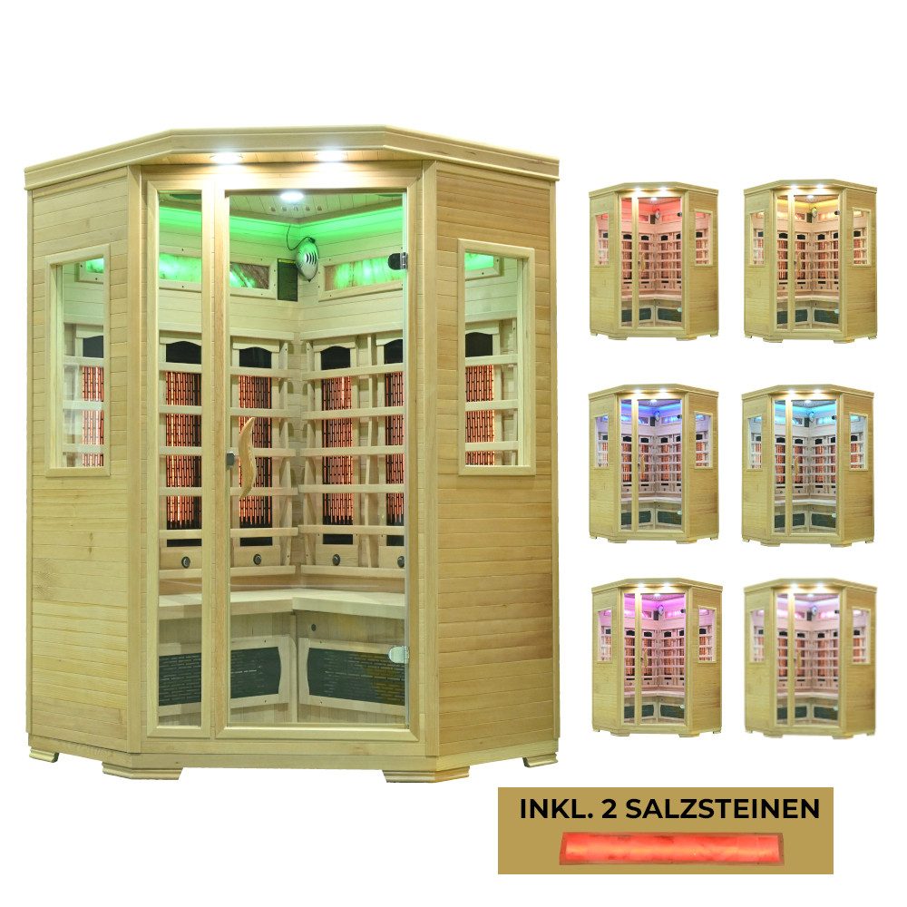 LinJa Infrarotkabine Lillesand, BxTxH: 120 x
