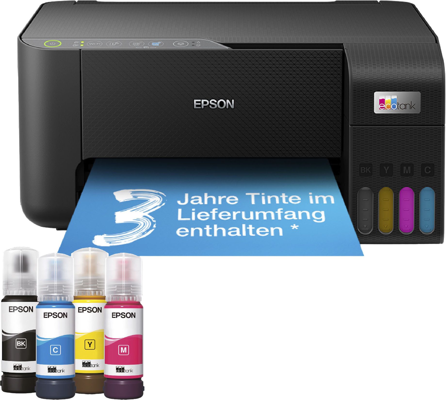 Epson EcoTank ET-2860 Multifunktionsdrucker, (WLAN (Wi-Fi),