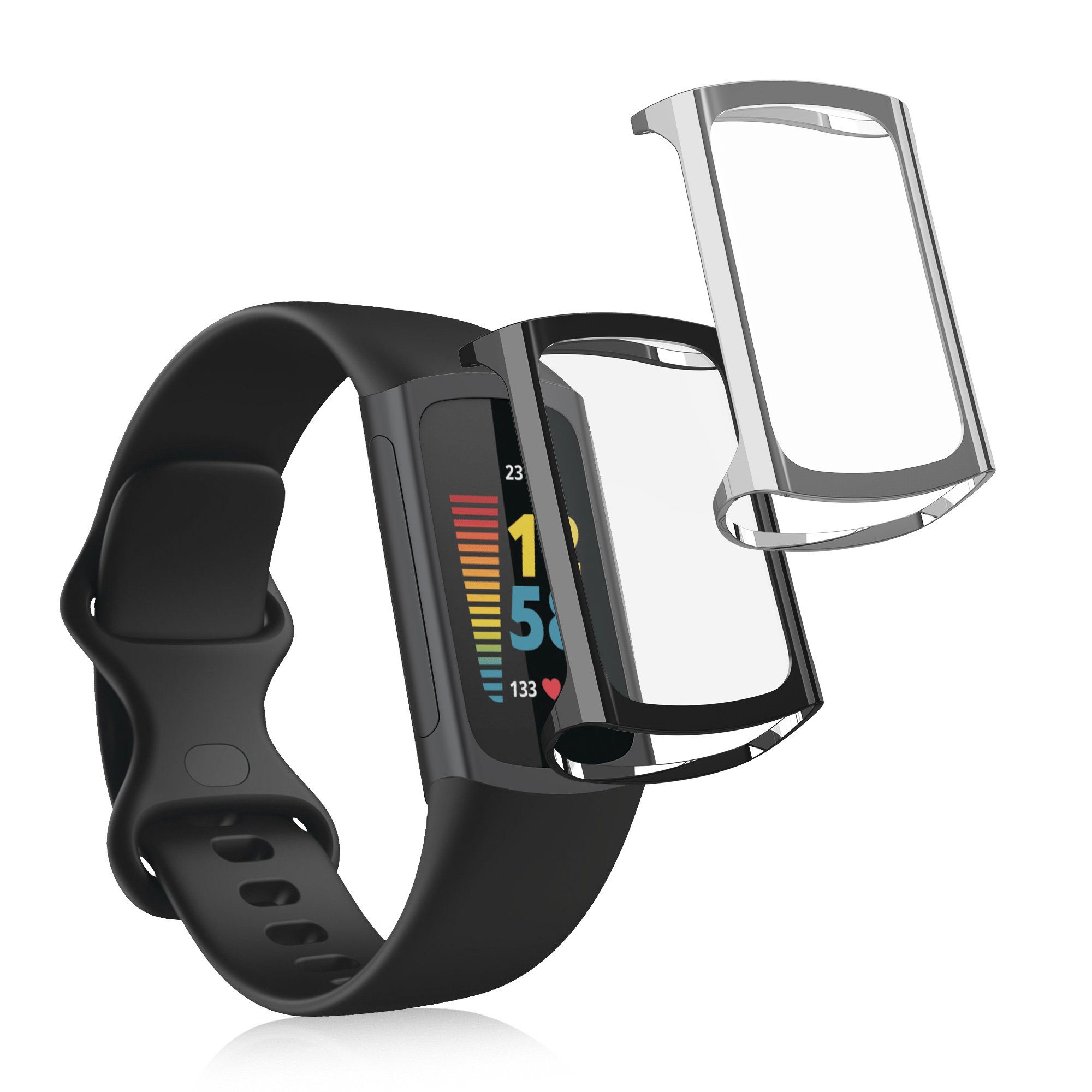 kwmobile 2x Hülle für Fitbit Charge