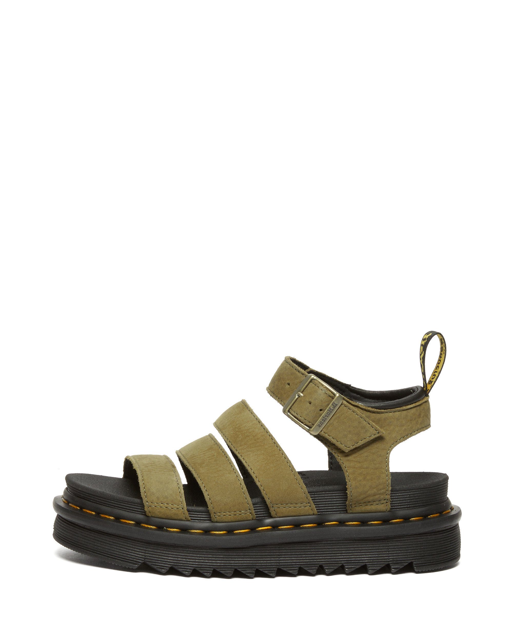 DR. MARTENS Blaire tumbled nubuck Sandale