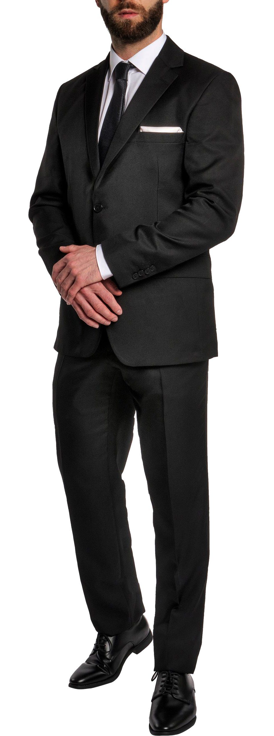 Hirschthal Anzug Herren Business Anzug Regular-Fit