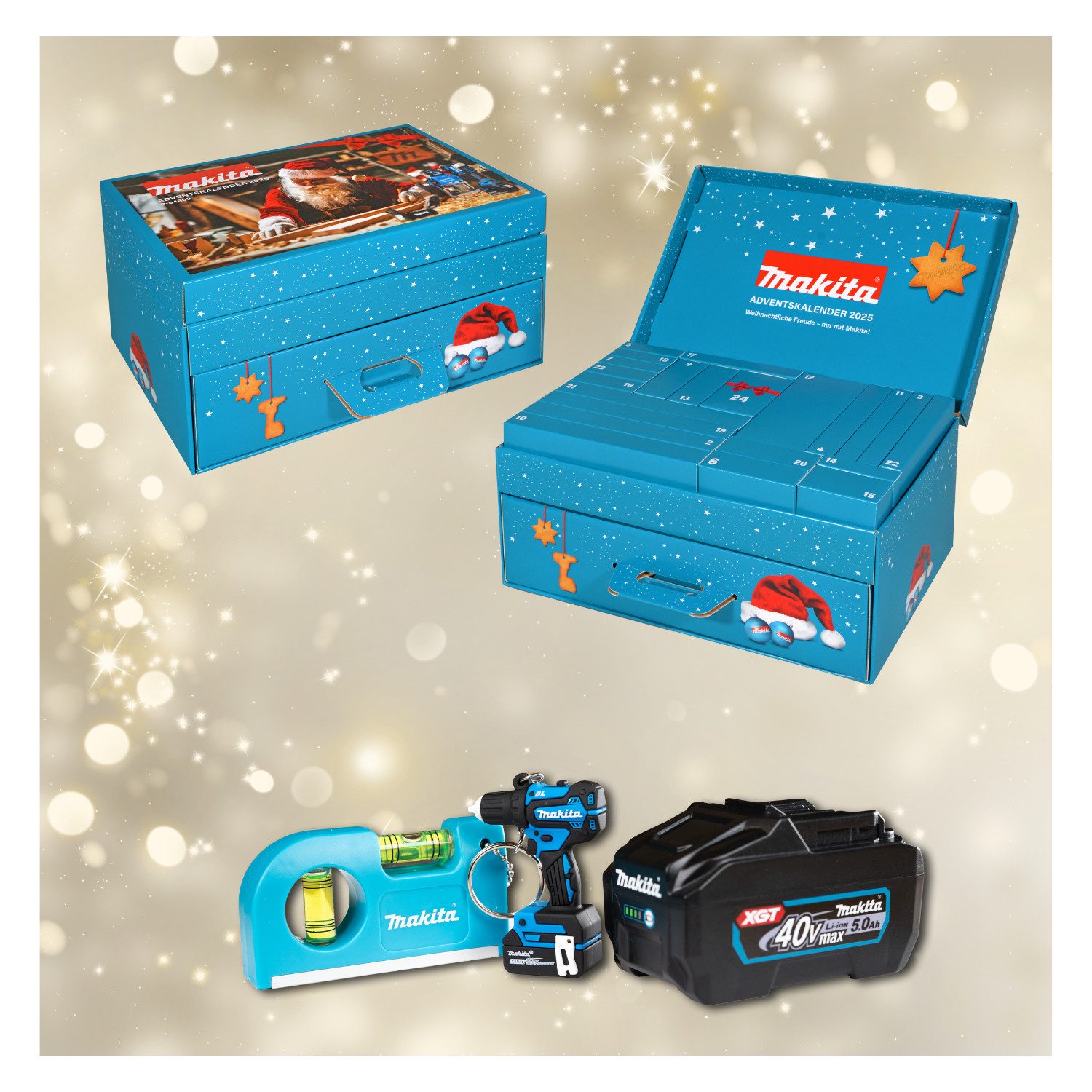 Makita Werkzeug GmbH Adventskalender Makita Adventskalender