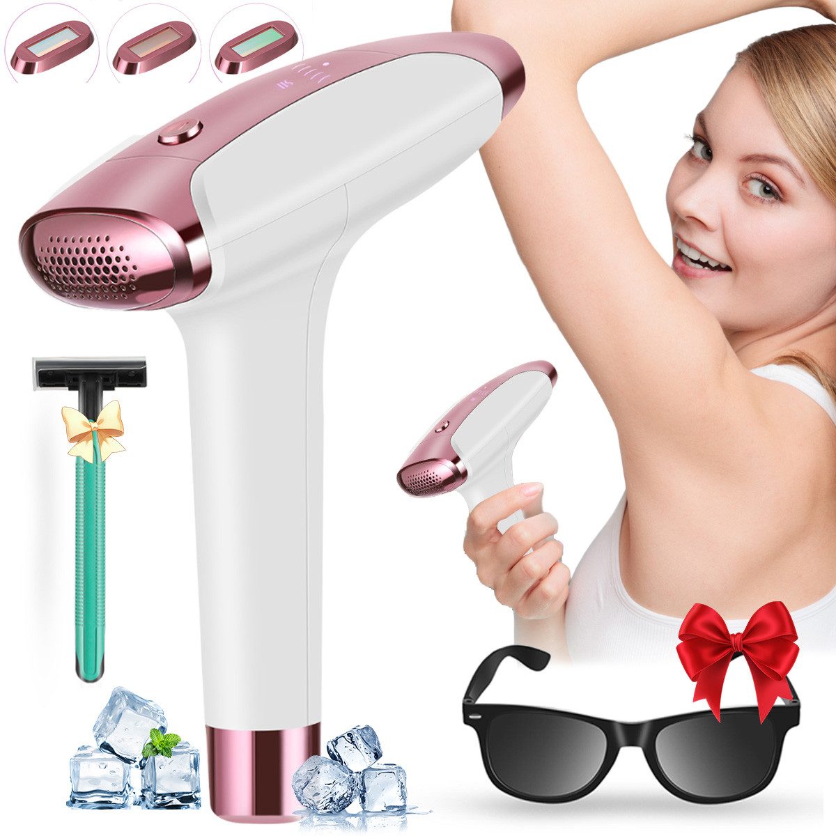 oyajia IPL-Haarentferner Kabelloser IPL Laser-Epilierer mit