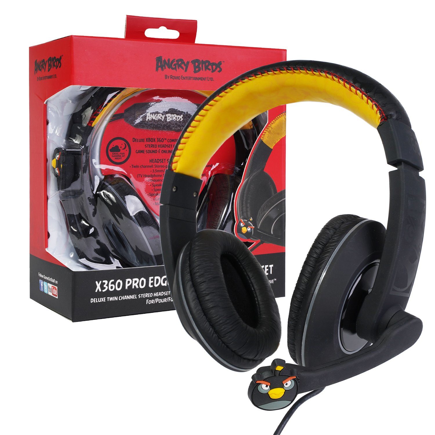 Raptor-Gaming Angry Birds Gaming Headset Stereo