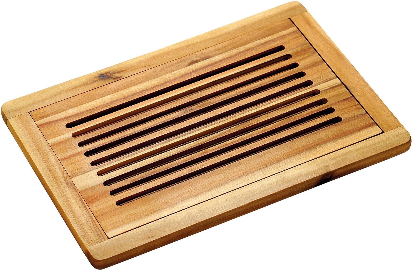 KESPER® Schneidebrett Profi, Akazienholz, für Brot,