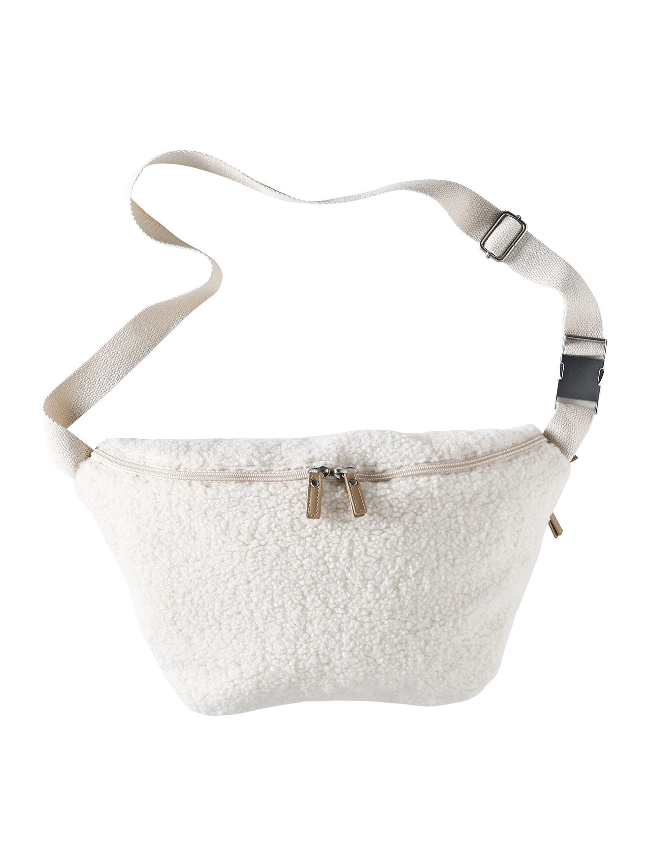 vertbaudet Bauchtasche XXL-Bauchtasche aus Teddyfleece