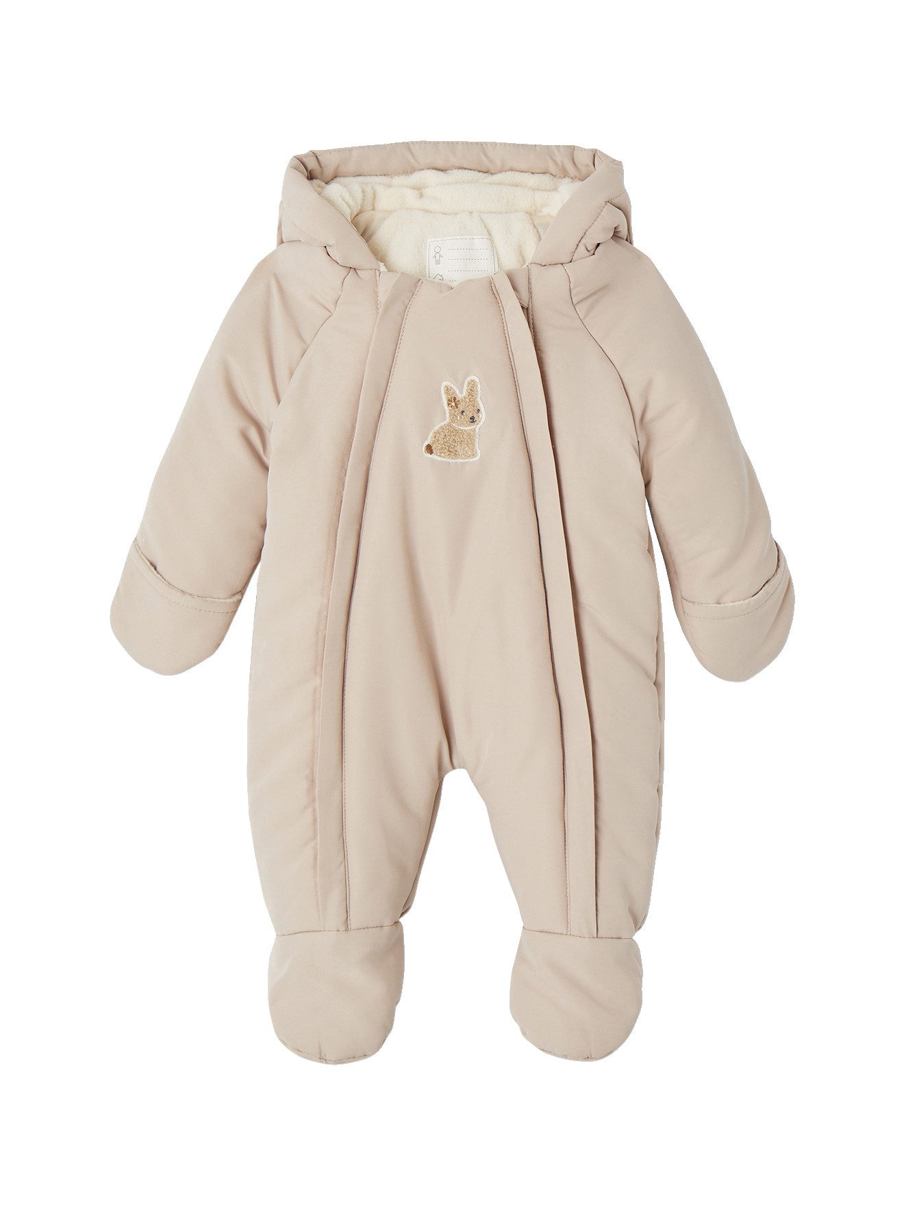 vertbaudet Overall Baby Winter-Overall mit Fleecefutter