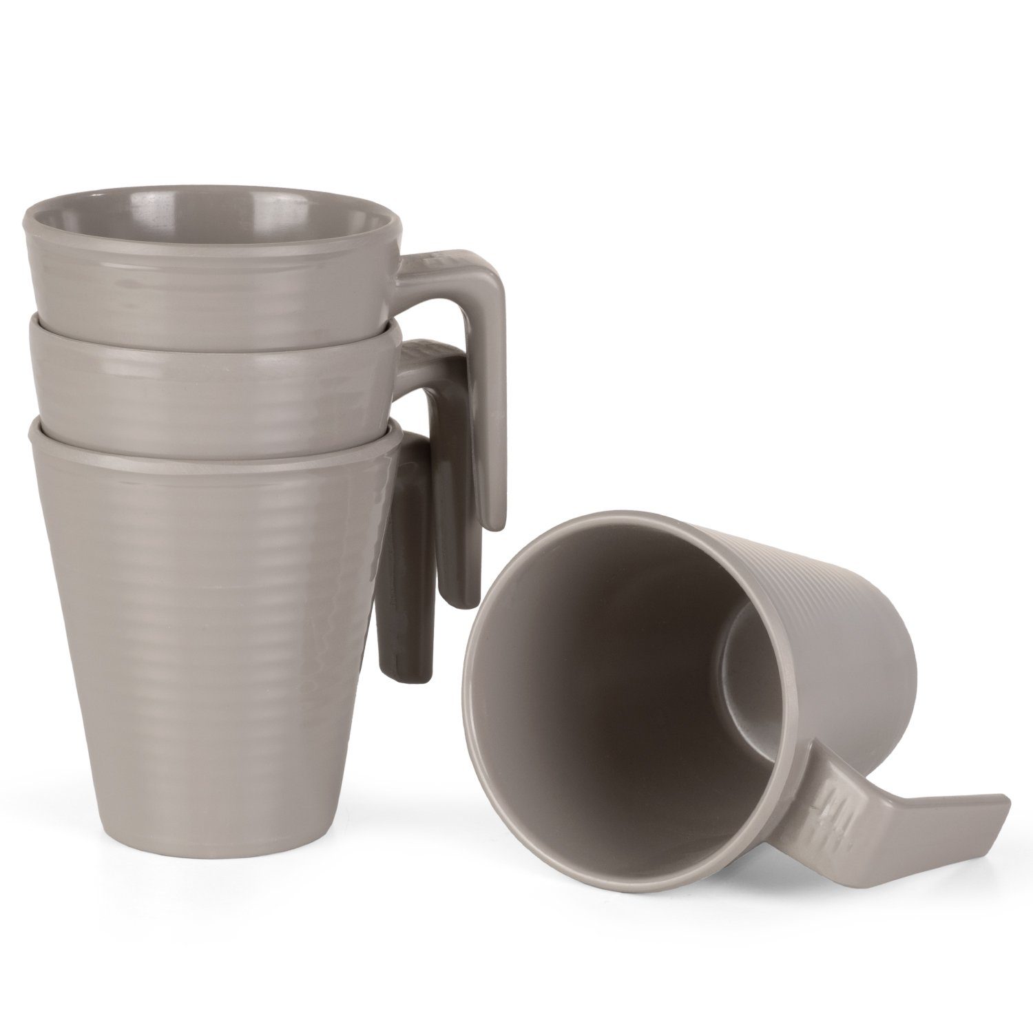 Moritz Geschirr-Set 4er Set Camping Tassen